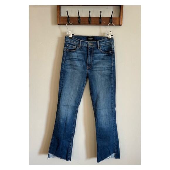 Black Orchid Cindy Slant Fray Jeans Size 26 - Picture 2 of 7